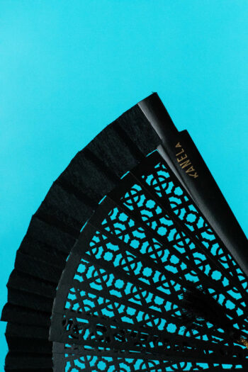 Abanico Alhambra Negro 4
